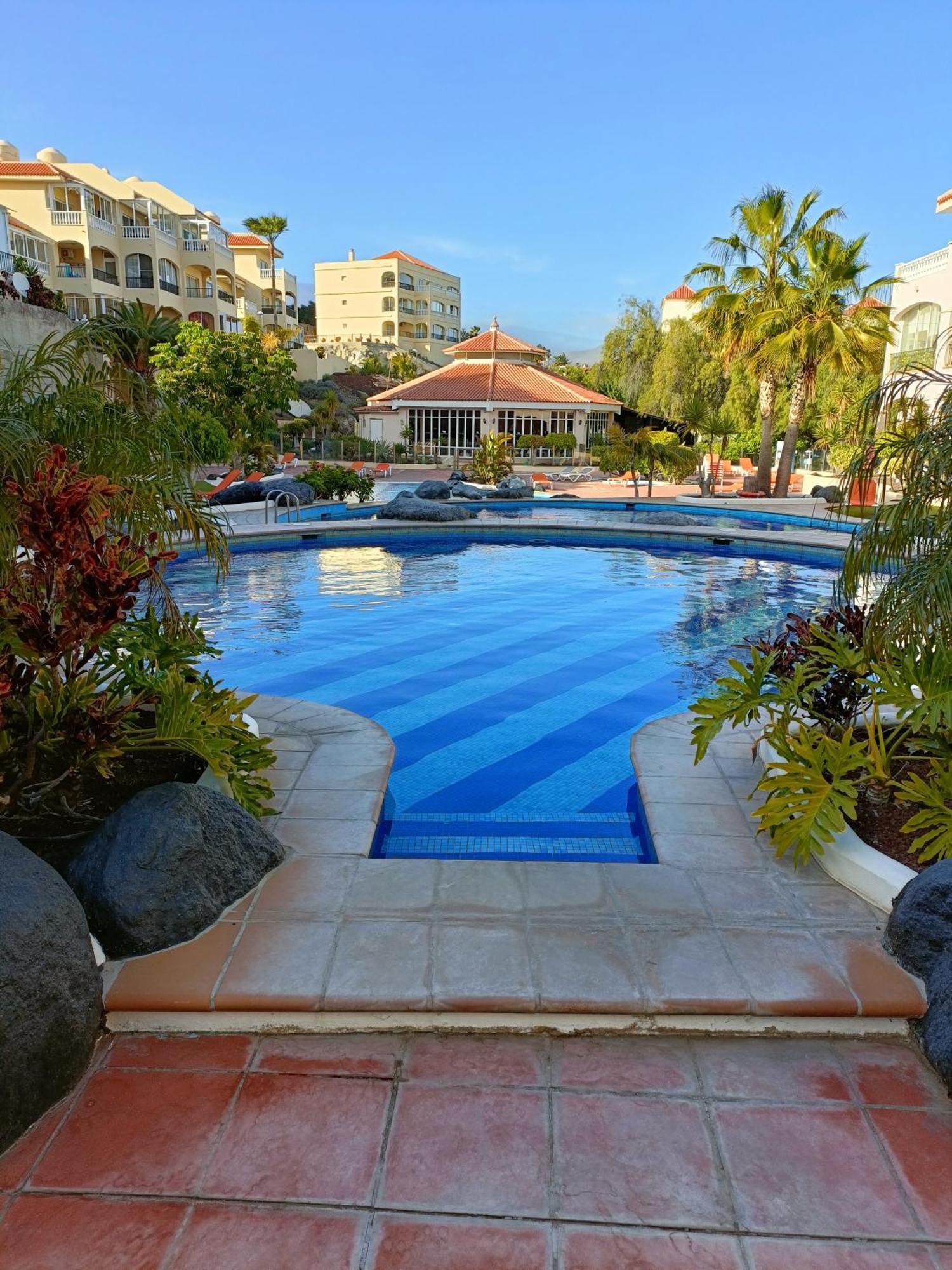 Bookinn Golf Park Sunny Cozy Apartment Near The Ocean With Large Double Terraces, Fiber Wifi, 3 Pools, Bbq Tenerife South San Miguel de Abona Kültér fotó